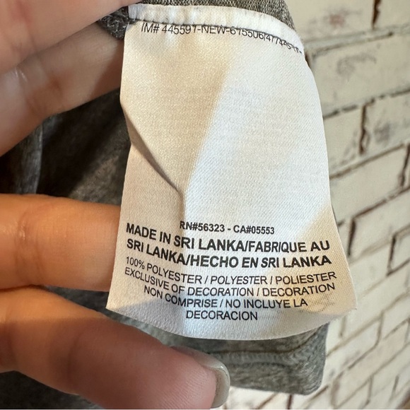 Nike dri-fit heather gray short sleeve T-shirt size small - Picture 3 of 5